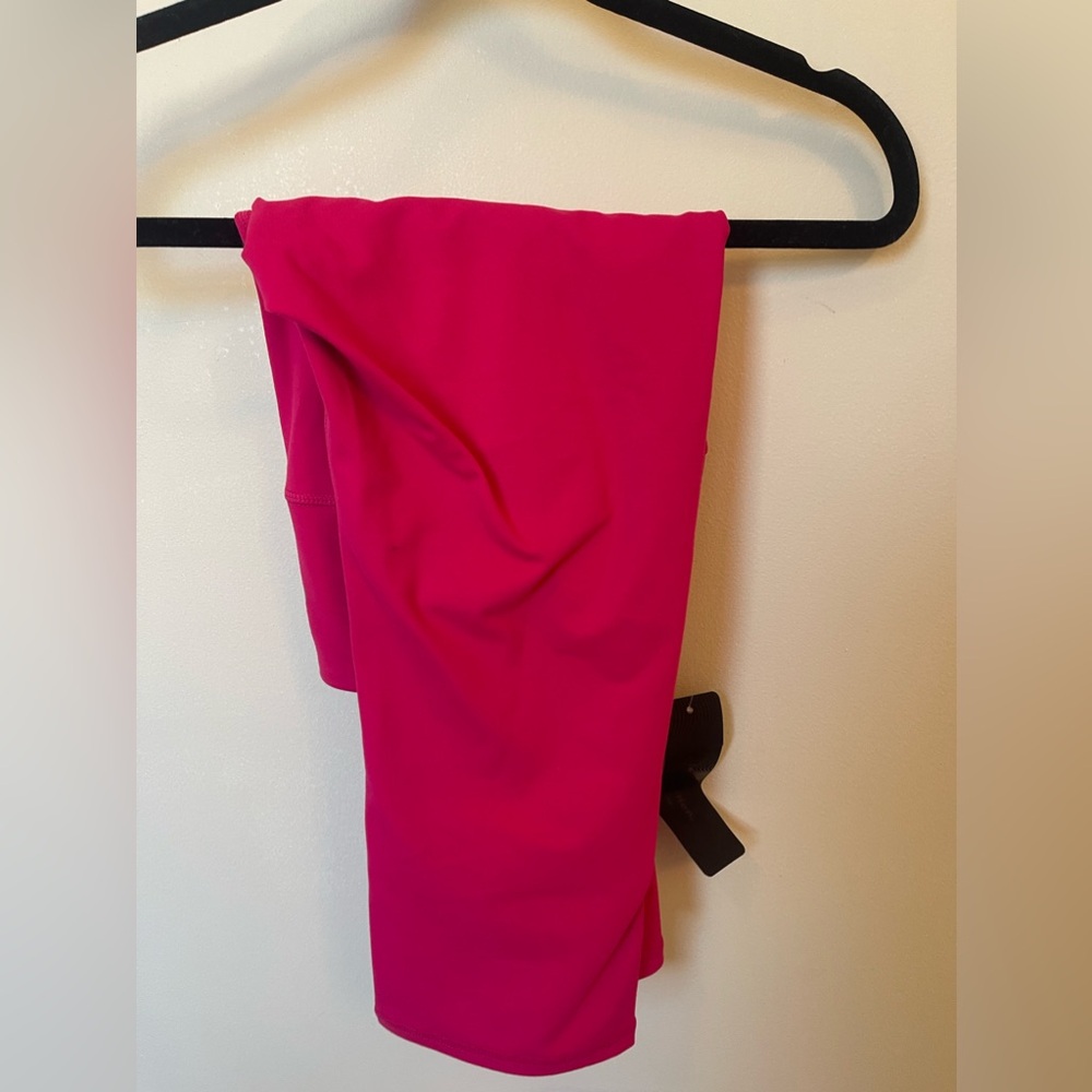 NWT neon pink workout leggings